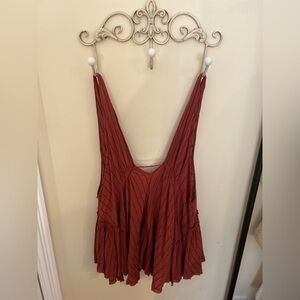 Free People Red Tank Top